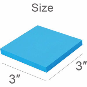 Sticky Notes 3x3 Inches
