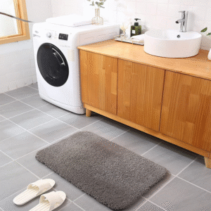 Shaggy Bathroom Rug